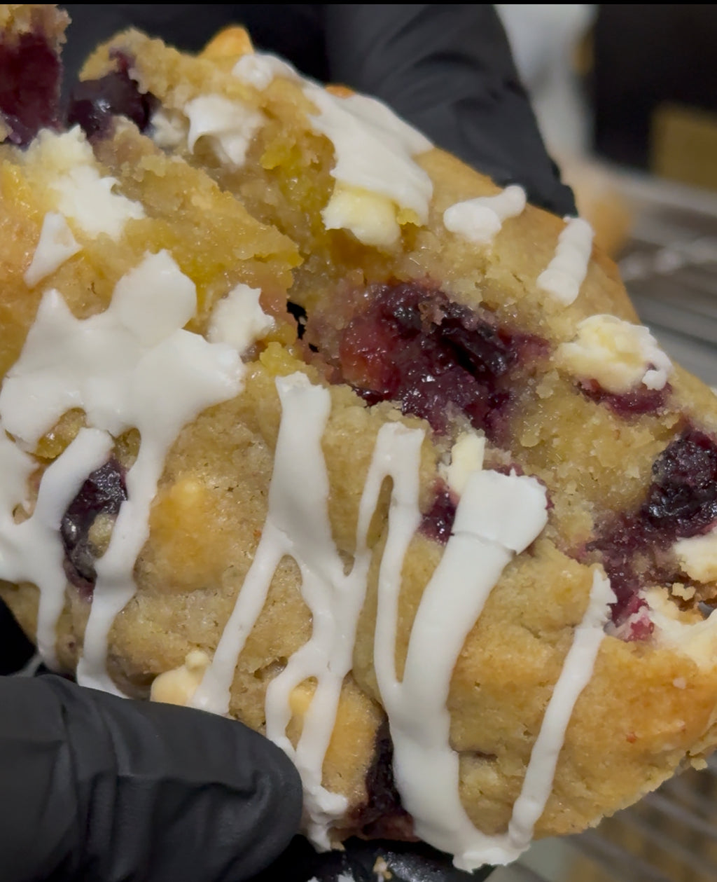 Lemon Blueberry Cookies