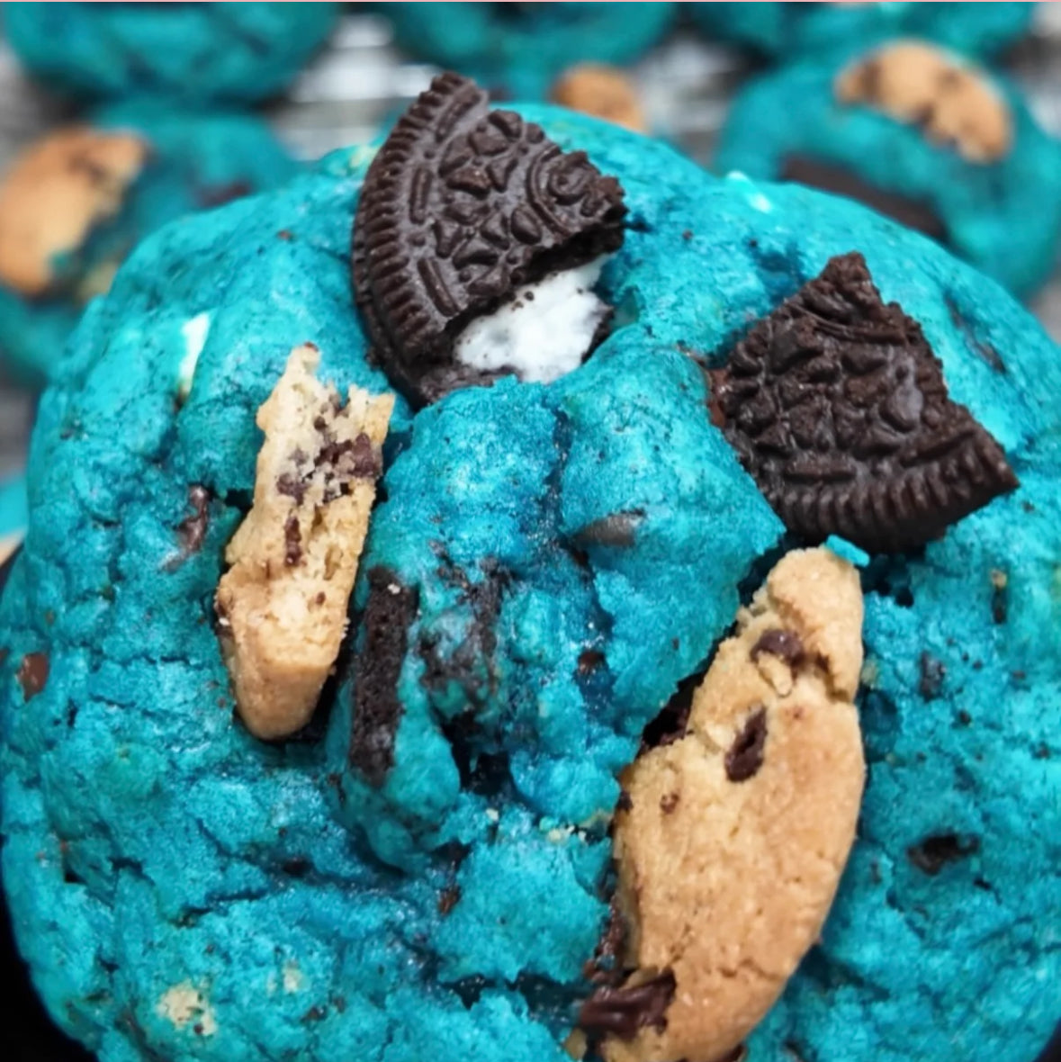 Blue Fever Cookies