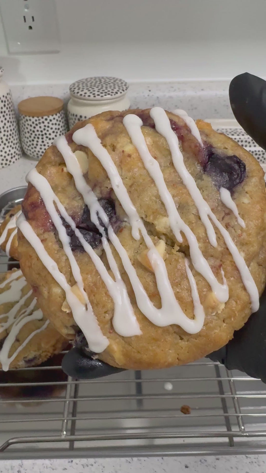 Lemon Blueberry Cookies